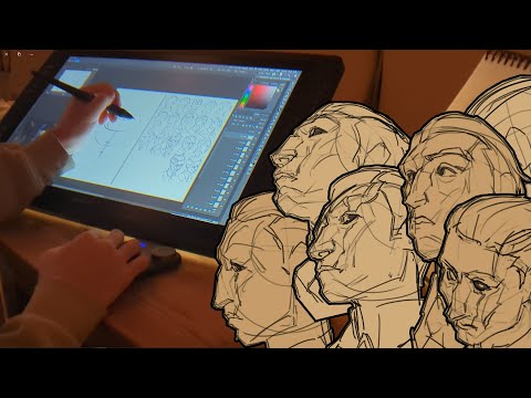 How I learned to draw faces from imagination in 30 days (part 2)