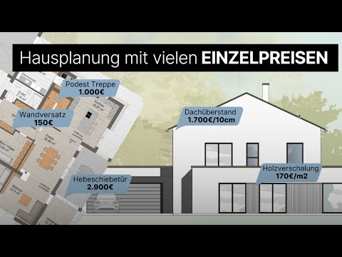 Das kostet der Hausbau wirklich! - Planung mit Einzelpreisen | Grundriss-Show Ep. 119