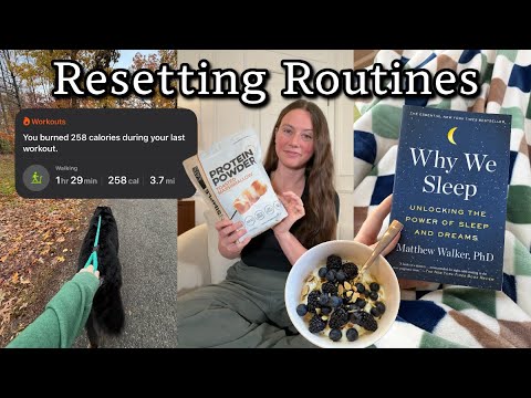 How I'm Getting Back on Track After a Week Off of Healthy Habits (Struggling with Low Energy)