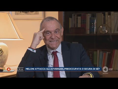 Ettore Licheri ospite a "4 di Sera" Rete4 15/12/2025