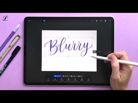 Procreate Lettering for Beginners - Digital Calligraphy Tips
