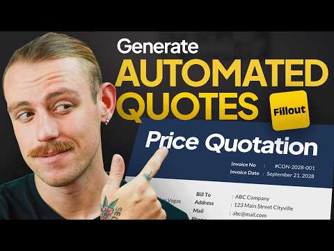 How to Build a Quote Form That Does More (Fillout)
