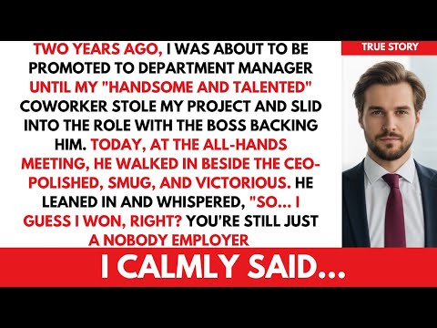 “My Coworker Stole My Promotion — He Thought He Won…Until I... | CORPORATE REVENGE