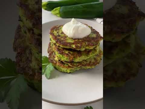 Zucchini Fritters #shorts