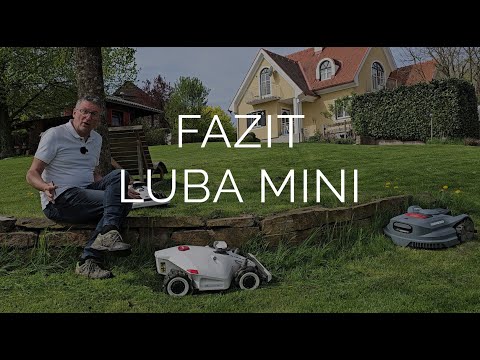 Luba mini im ROBOSCHAF Test - GPS & Kamera Mähroboter ohne Kabel im Vergleich zu Solo & Sunseeker