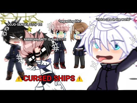JJK react to ships🍵 [PART 1] || Jujutsu Kaisen || ⚠cursed ships⚠