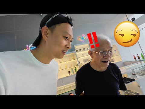 帶86歲外公體驗泰國「禁果」店