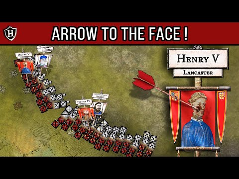 King takes an arrow to the face! - Battle of Shrewsbury, 1403