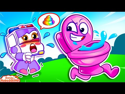 Qué causa el dolor de estómago 🤢🥦 Aprendamos A Comer Sano | RoboSquad Animados Infantiles