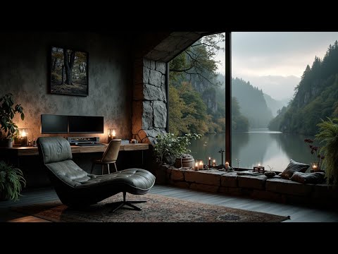 Cozy Lakeside Focus 🏞️ Ambient Study Music for Creative Flow & Brain Power Boost