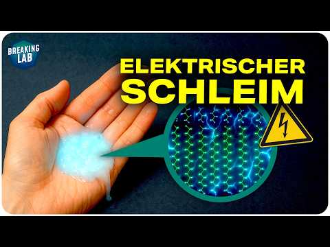 Neues Material für Roboterhaut: Dieser Schleim erzeugt Strom!