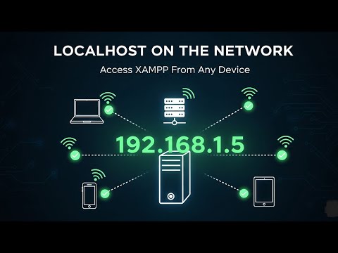 How to Access XAMPP Localhost from Another Computer (Same Wi-Fi/LAN)