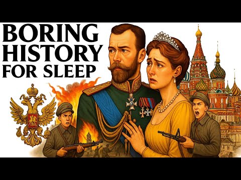 👑💔 Tsar Nicholas II & Alexandra — Love Amid the Fall of an Empire 🌙 | Boring History For Sleep