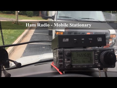 Operating HF, stationary mobile - Man I miss this truck.  It's sad I did not know where Aruba was.