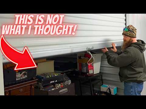 We bought our first hoarder’s abandoned storage unit….