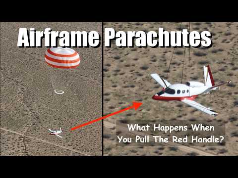 Putting Parachutes On Planes: The Genius Engineering Behind Rocket Powered Airframe Parachutes.
