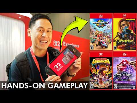 Nintendo Switch 2: Hands-On Review and Game Lineup Impressions