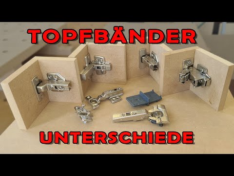 Overview of pot hinges | What you SHOULD know!