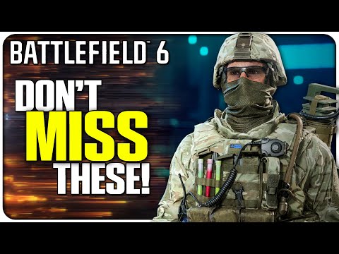 Don’t Play Battlefield 6 Without Knowing These Tips!