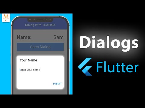 Flutter Tutorial - Create Pop-up Dialog With TextField | The Right Way