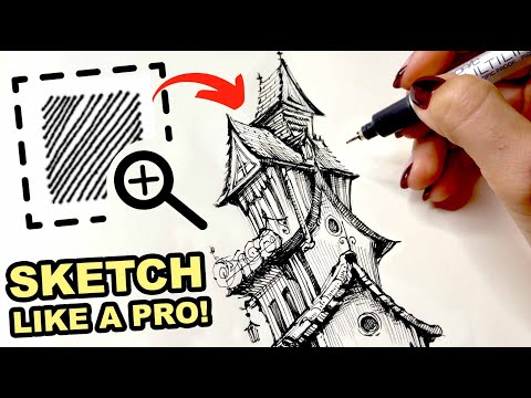 3 TIPS to Improve Crosshatching Sketches!