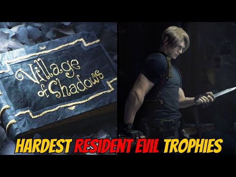 Top 10 HARDEST Trophies in Resident Evil!