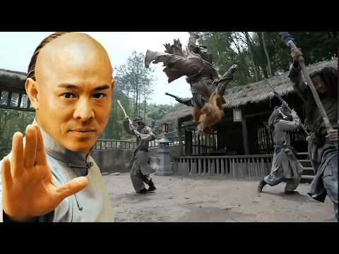 Martial arts masters surrounded the old man, but he killed them in seconds with his magical powers!