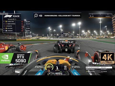 [4K80] F1 25 Next-Gen Pathtracing graphics on RTX5090 nearly Photorealistic graphics - PC Gameplay