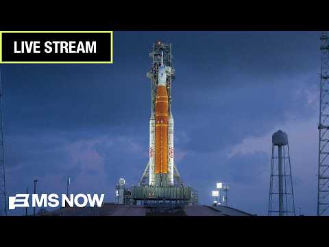LIVE: Artemis II prepares for lift off from Kennedy Space Center to fly around moon
