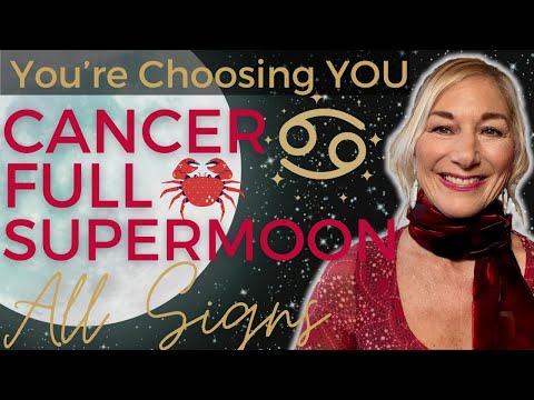 Cancer Super Full Moon ♋️ Karmic Crossroads, Stepping Forward! Tips for Navigating ✨ All Signs ✨