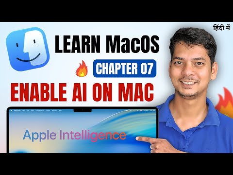 Enable AI Features on Mac | Learn MacOS in Hindi | Chapter 07