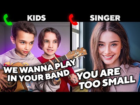 VIRTUOSO-KIDS at AN INTERVIEW for A MUSIC BAND