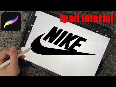 iPad animation tutorial for beginners | logo animation in procreate (NIKE)
