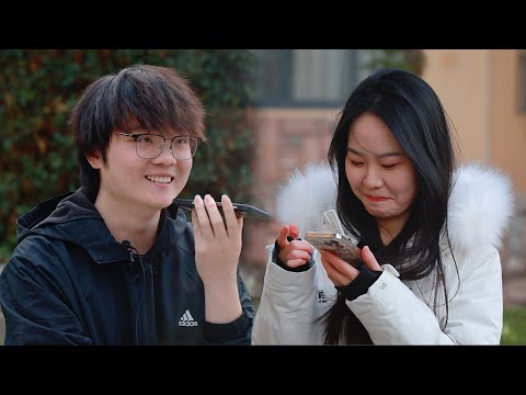 When People Make a Call to Their Crush | Social Experiment “我喜欢你”给暗恋的人打电话，男生再三铺垫后勇敢表白