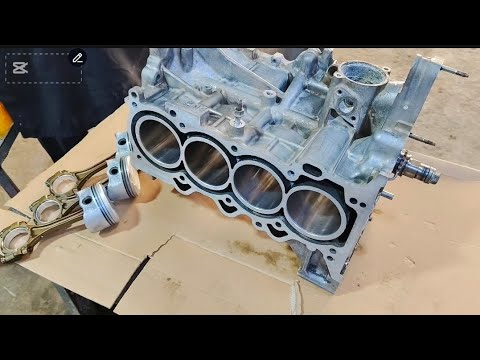Toyota 2nz engine overhaul