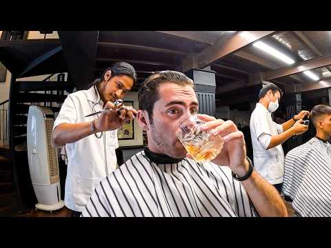 Cheap VS Luxury Barber in Myanmar 🇲🇲
