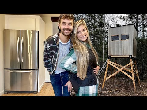Built in Refrigerator Cabinet And A $100 Deer Stand | Ep. 64