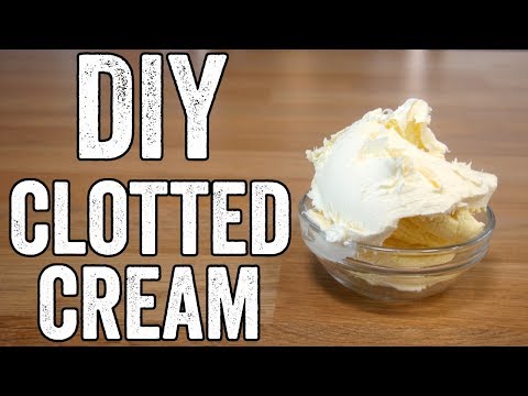 How to make clotted cream