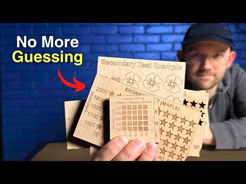Lightburn Material Test Crash Course (Get PERFECT Settings)