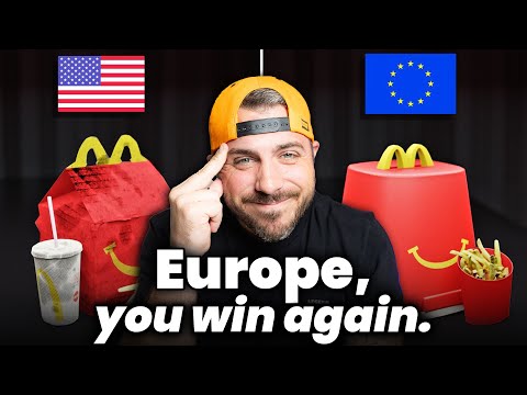 American reacts to 'Why McDonald’s Is Better in Europe'