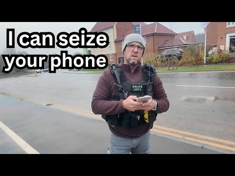 Go Learn the Law! – Arrogant UK Officer SCHOOLED on How to Do his Job