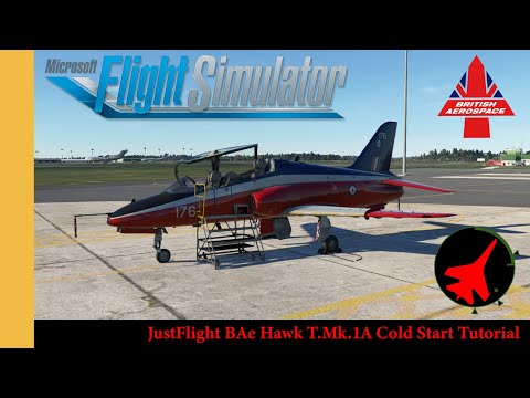 Just Flight BAe Hawk T.Mk.1A Cold Start Tutorial | MSFS | MSFS2020 | Microsoft Flight Simulator
