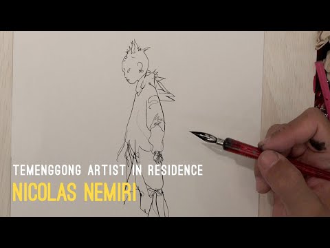 Sketching Session with Nicolas Nemiri | Temenggong Artist in Residence