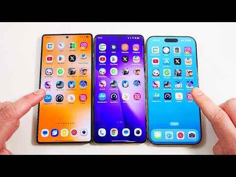 Galaxy S25 Ultra vs OnePlus 13 vs iPhone 16 Pro Max Speed Test