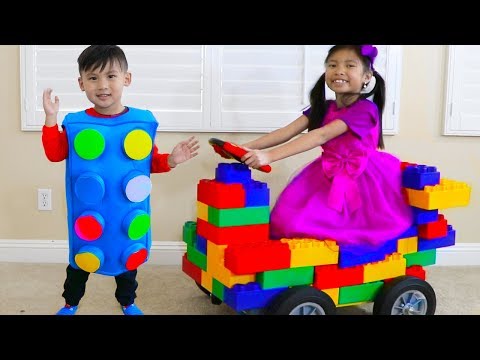 Wendy Pretend Play Transform Blocks to Toy Car & Fun Kids Toys