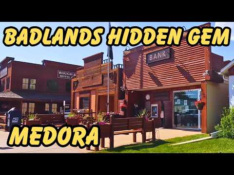 Exploring Wild West Town Medora North Dakota | RV Camping