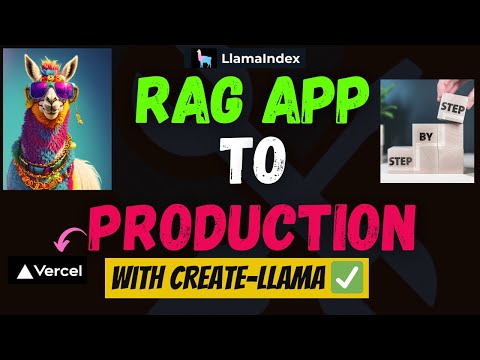 CREATE-LLAMA: DEPLOY LlamaIndex 🦙 RAG APP To VERCEL