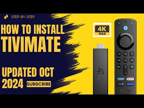 How To Install TiviMate On Your Firestick & Android |  UPDATED OCT 2024 VERSION