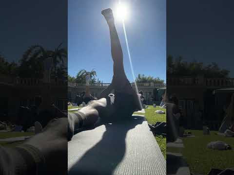 Pilates under the sun