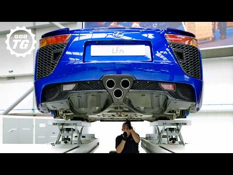 How To Service A Lexus LFA: V10 Icon Gets Top Gear's TLC